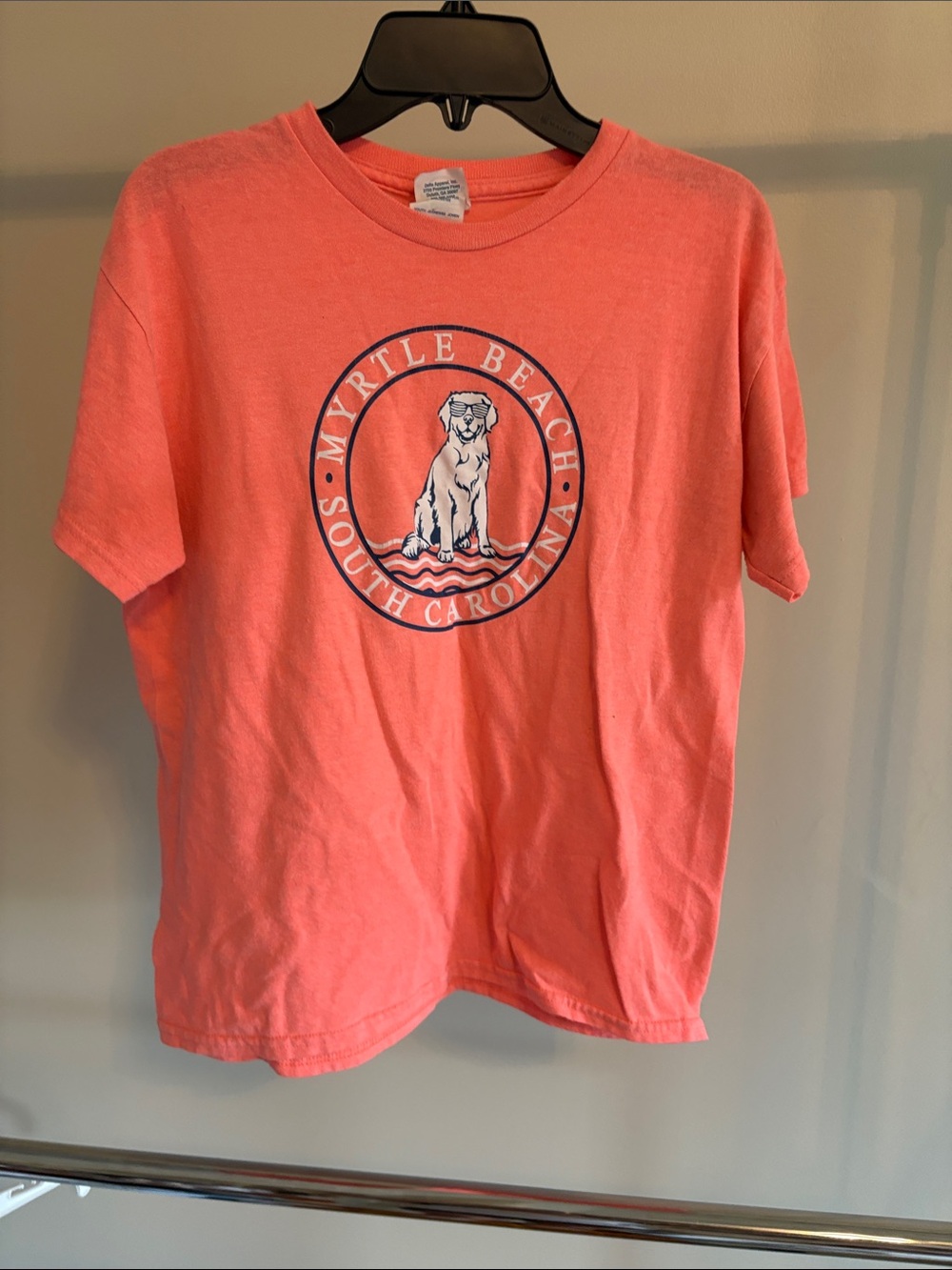 Delta Coral Logo Pro Weight Tee